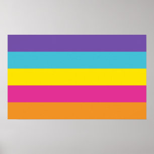 Póster Orgullo de género no binario