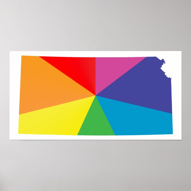 Póster orgullo de kansas. (Frente)