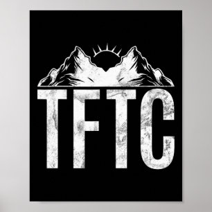 Póster Orgullo de la caza del tesoro de geocaching Tftc G