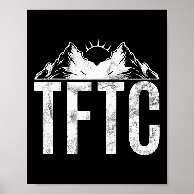 Póster Orgullo de la caza del tesoro de geocaching Tftc G (Frente)