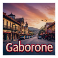 Orgullo de la ciudad de Gaborone, Botsuana 📍
