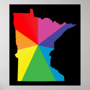 Póster orgullo de minnesota.