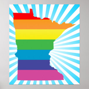 Póster orgullo de minnesota.
