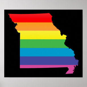Póster orgullo de missouri.