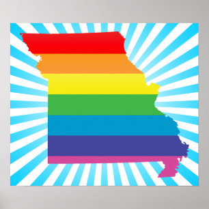 Póster orgullo de missouri.