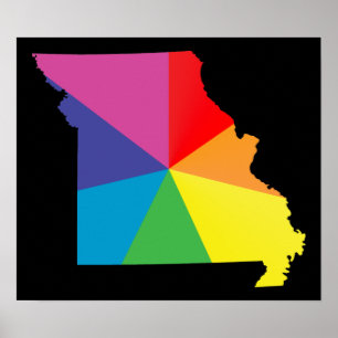 Póster orgullo de missouri.
