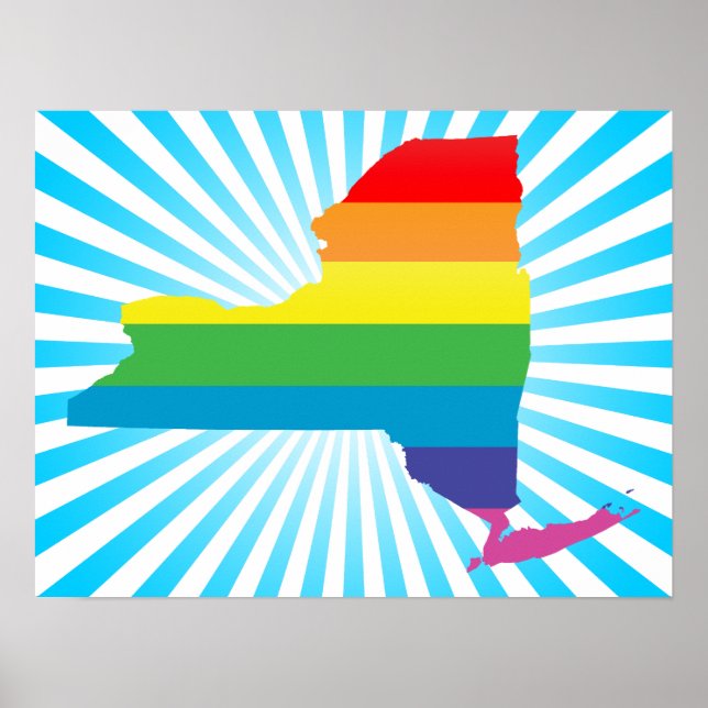 Póster orgullo de nueva york. (Frente)