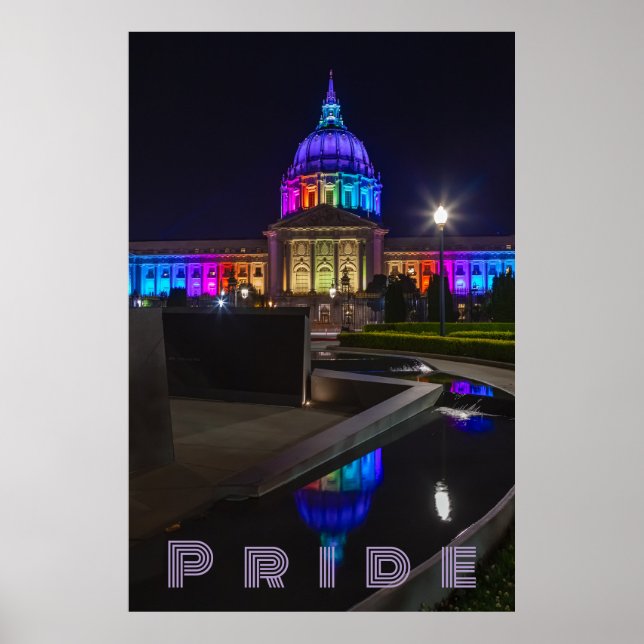 Póster Orgullo de San Francisco (Frente)