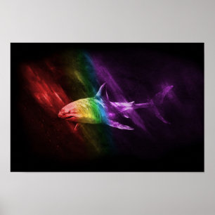 Póster Orgullo de Tiburón