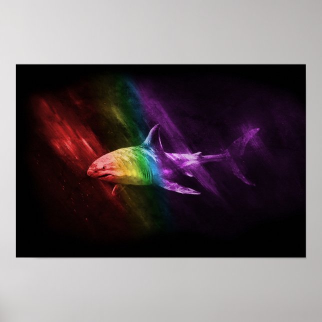 Póster Orgullo de Tiburón (Frente)