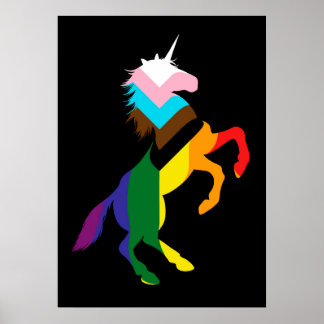 Póster Orgullo de Unicornio