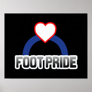 Póster Orgullo del Pie