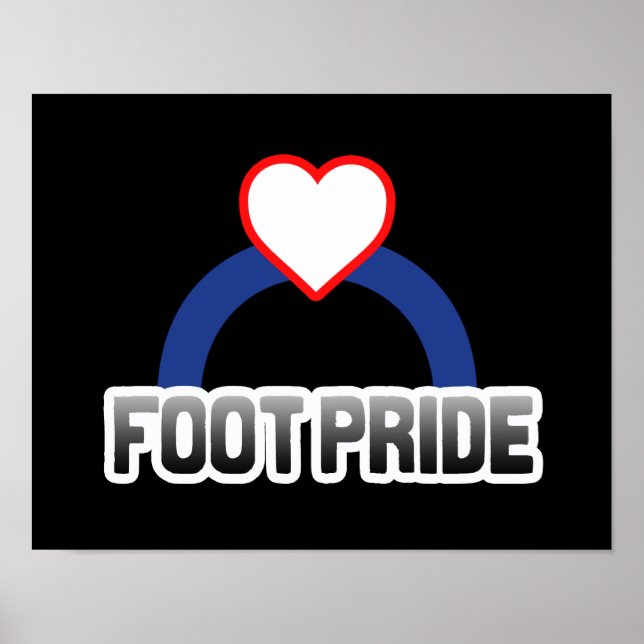 Póster Orgullo del Pie (Frente)