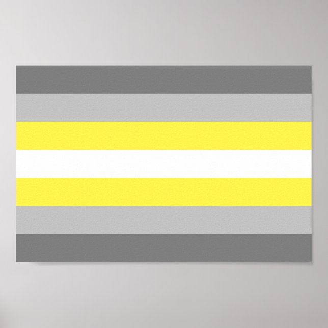 Póster Orgullo demigénero (Frente)