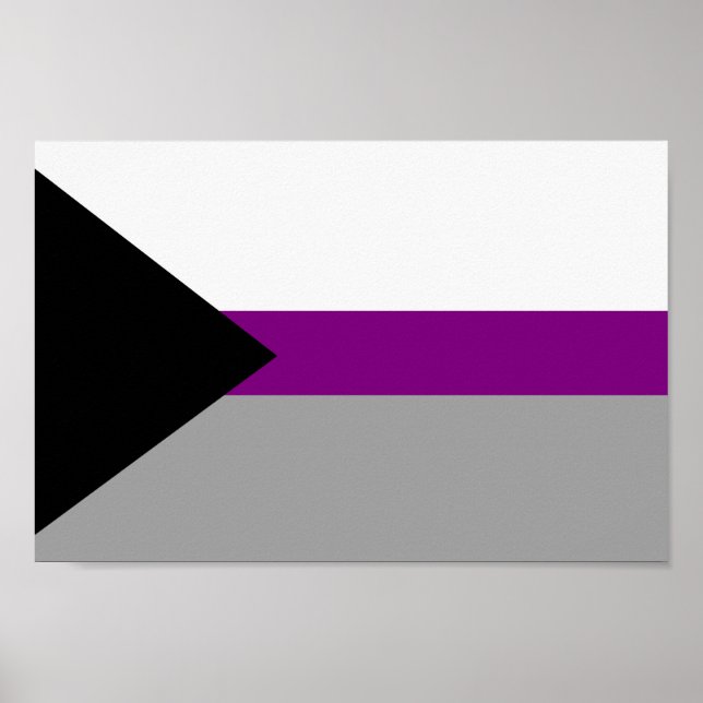 Póster Orgullo demisexual (Frente)