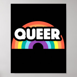 Póster orgullo- El amor arcoiris homosexual es amor.