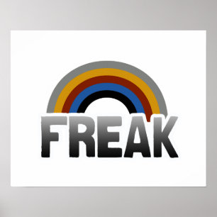 Póster Orgullo freak