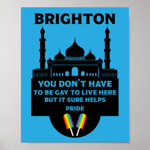 Póster Orgullo Gay Brighton