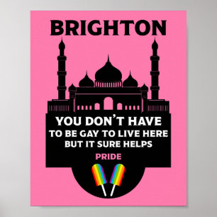 Póster Orgullo Gay Brighton