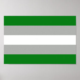 Póster Orgullo grisromántico