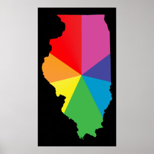 Póster orgullo illinois.
