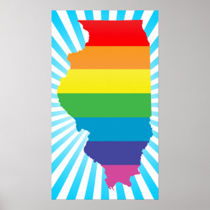 Póster orgullo illinois.