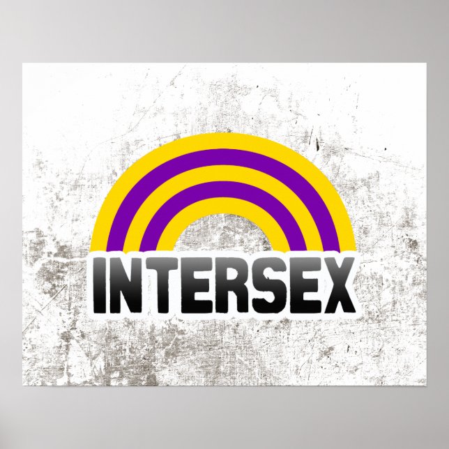 Póster Orgullo Intersex (Frente)