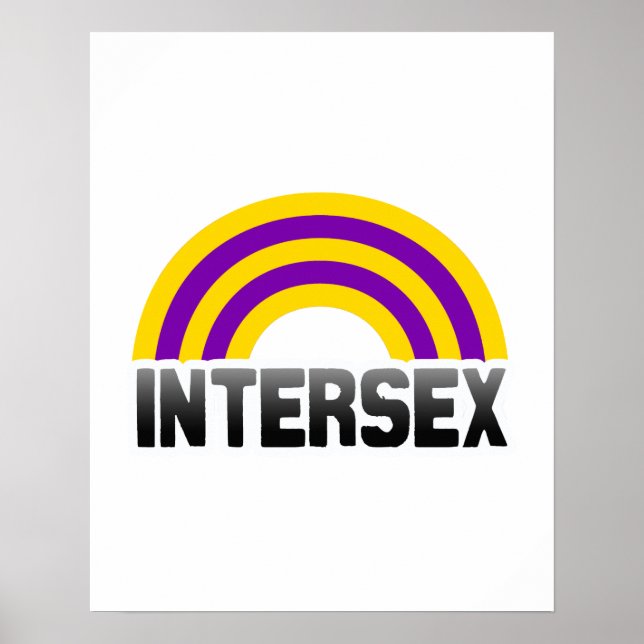 Póster Orgullo Intersex (Frente)