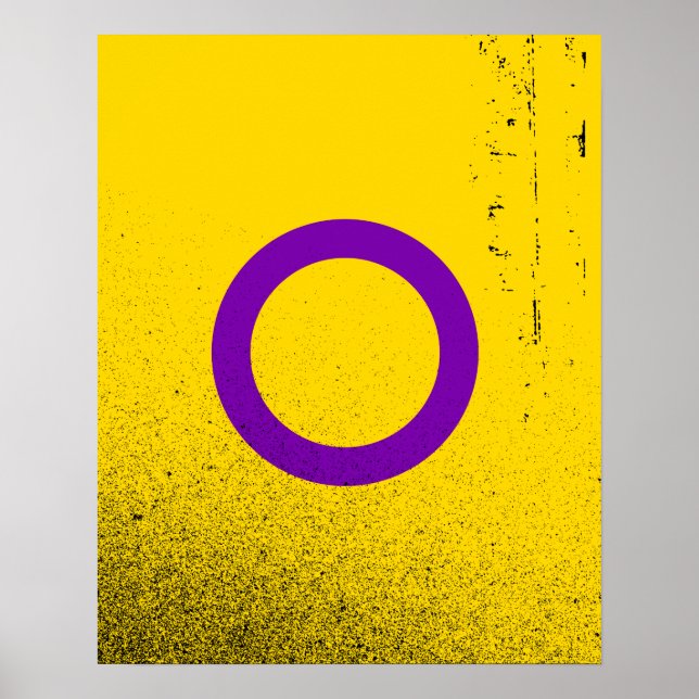 PÓSTER ORGULLO INTERSEXUAL (Frente)