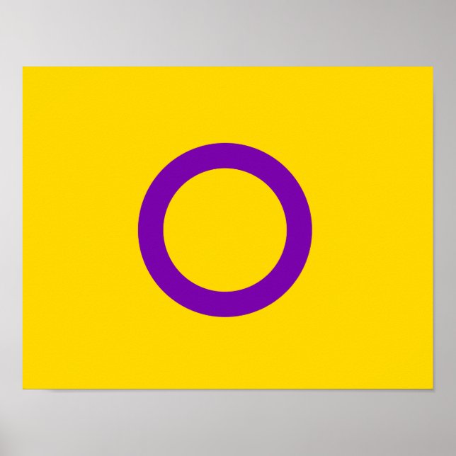 PÓSTER ORGULLO INTERSEXUAL (Frente)