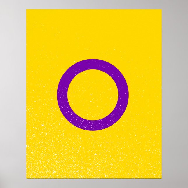 PÓSTER ORGULLO INTERSEXUAL (Frente)