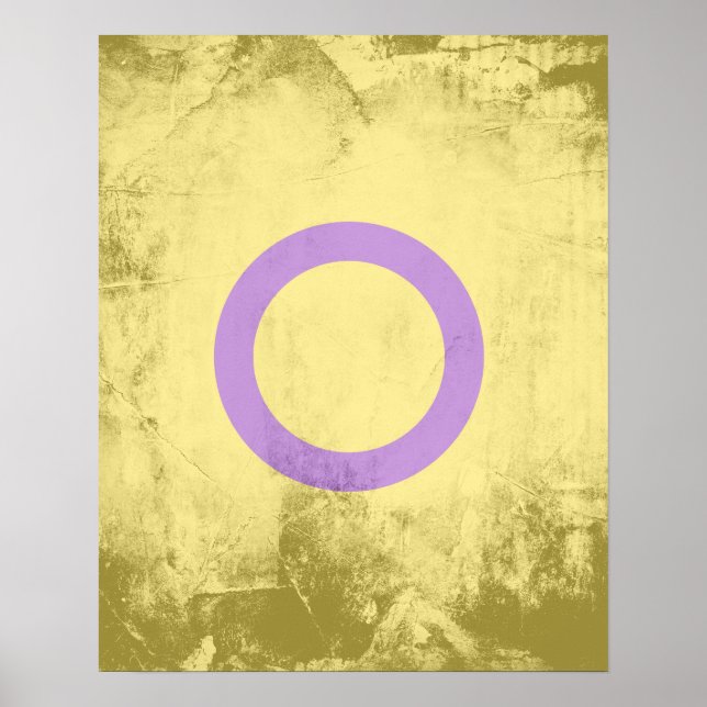 PÓSTER ORGULLO INTERSEXUAL (Frente)