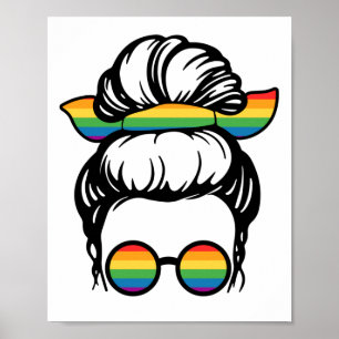 Póster Orgullo LGBT. Amor gay