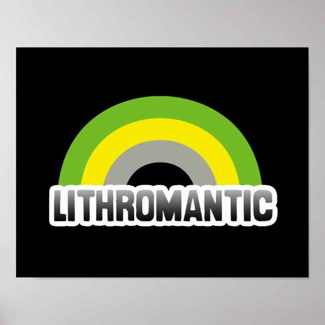 Póster Orgullo litromántico (Frente)