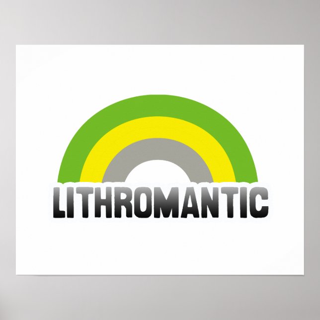 Póster Orgullo litromántico (Frente)