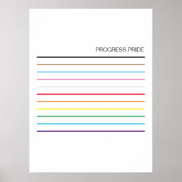 Póster Orgullo Llanto LGBTQ Colores arcoiris Orgullo de p