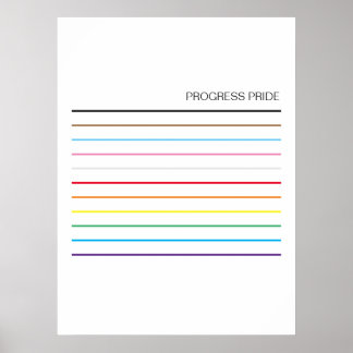 Póster Orgullo Llanto LGBTQ Colores arcoiris Orgullo de p