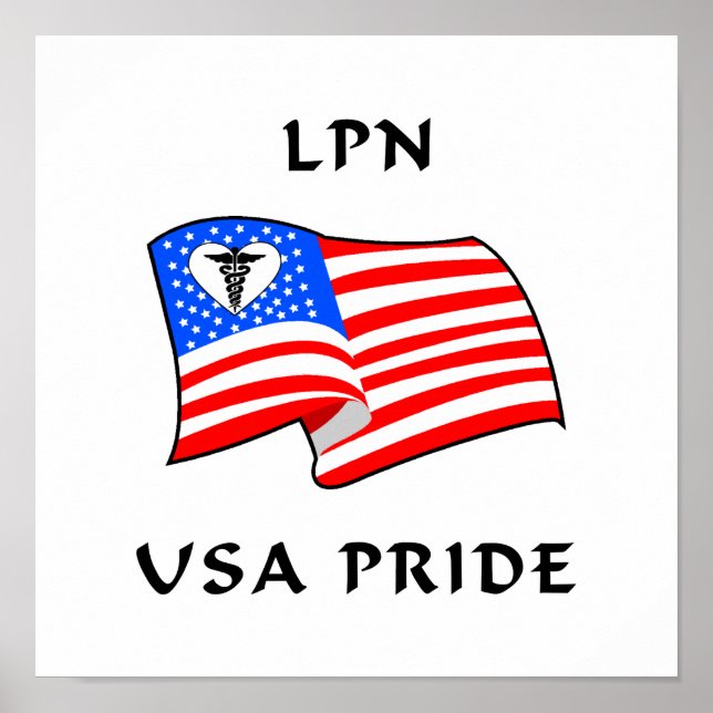 Póster Orgullo LPN USA (Frente)