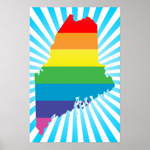 Póster orgullo maine.