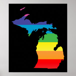 Póster orgullo michigan.