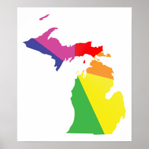 Póster orgullo michigan.