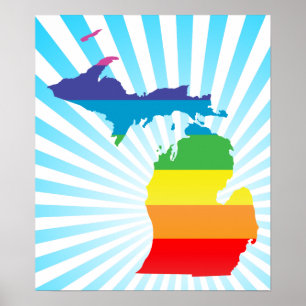 Póster orgullo michigan.