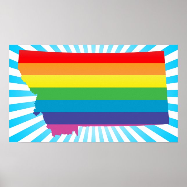 Póster orgullo montana. (Frente)