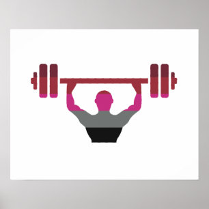 Póster Orgullo Muscular