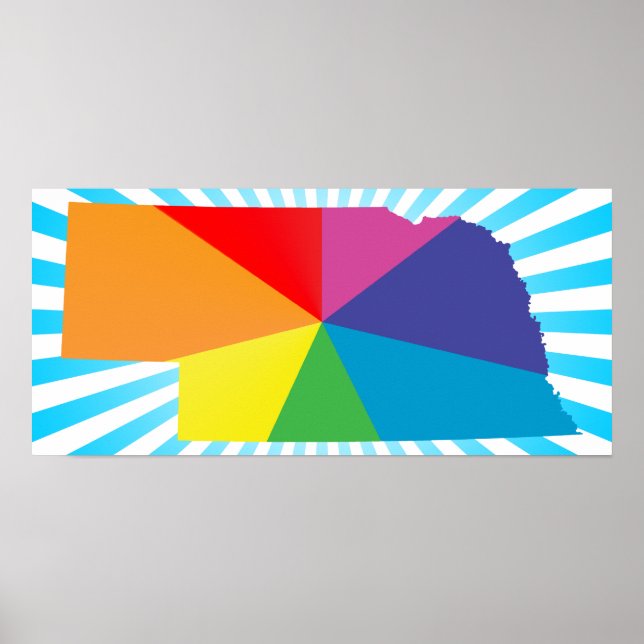 Póster orgullo nebraska. (Frente)