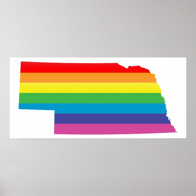 Póster orgullo nebraska. (Frente)