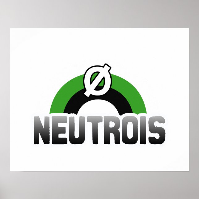Póster Orgullo Neutrois (Frente)