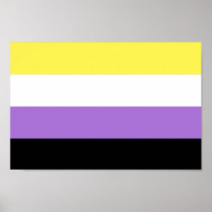 Póster Orgullo no binario