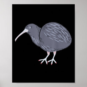Póster Orgullo Nueva Zelanda Kiwi Regalo Nueva Zelanda 