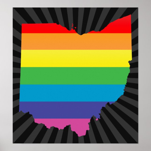 Póster orgullo ohio. (Frente)